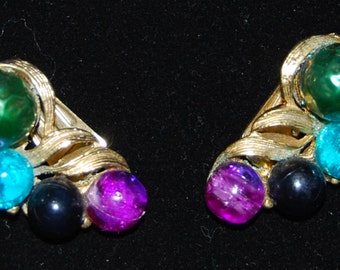 signed kramer earrings