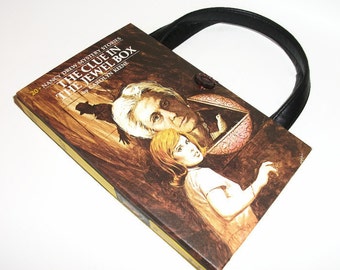 Nancy Drew Book Purse Clue in the Jewel Box Handbag Vintage Book Purse