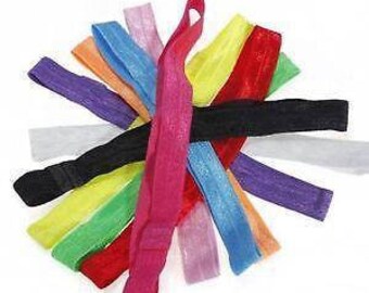 Choice of colour elastic heaband