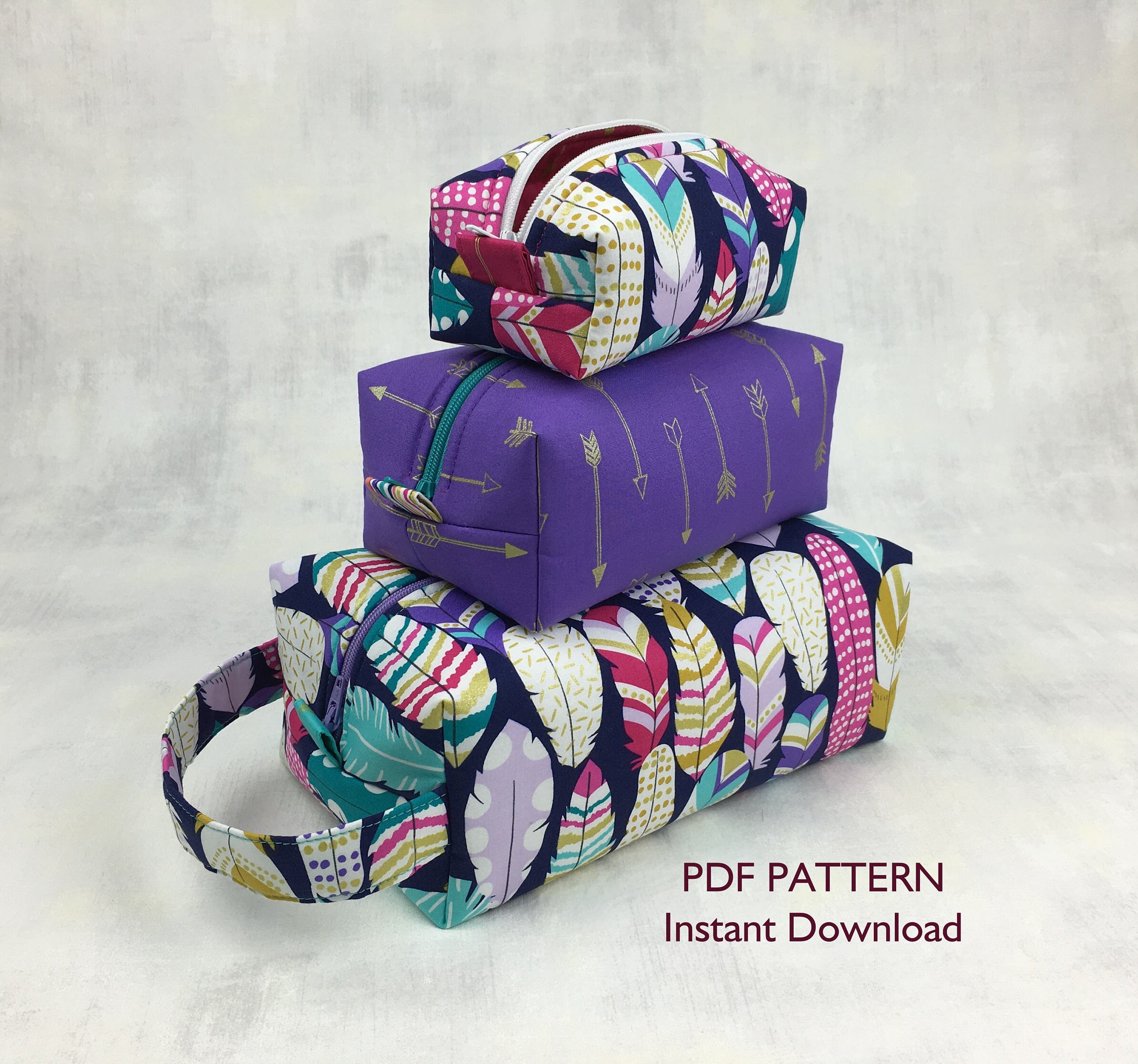 Box Bag Downloadable PDF Pattern