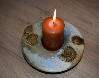 Hand Getöpferter Candle Chandelier
