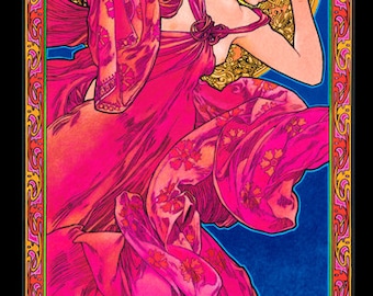 Santana Art Nouveau poster