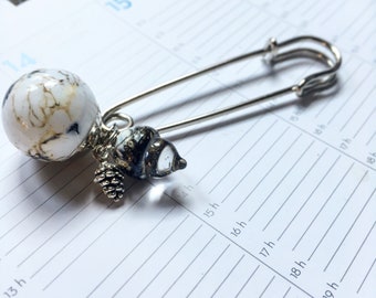 Brooch lampwork , Murano brooch, Brooch blown glass, Brooch