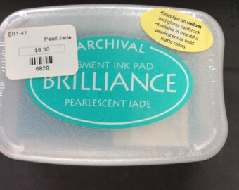 Brilliance Pigment Ink Pearlescent Jade