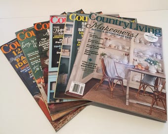 Country Living Magazine Various Issues