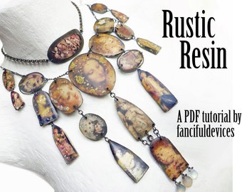 Rustic Resin: a PDF Tutorial/ ebook by fancifuldevices