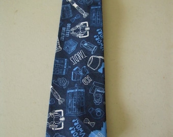 Dr. Who Men's Necktie