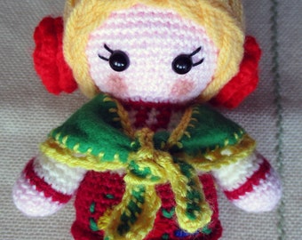 National Ukrainian Amigurumi Crochet Doll