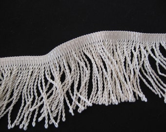 IVORY Bullion Fringe - 3" Wide