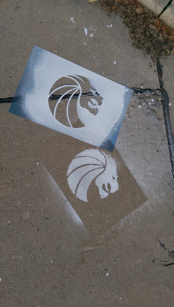 Custom Stencils, Event Stencils, Sidewalk Stencils, Sign Stencil