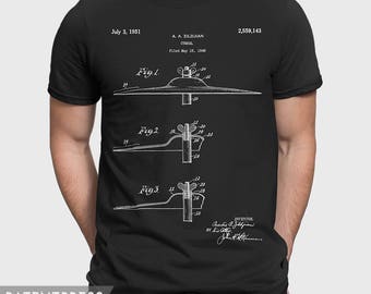 Drummer Gifts For Drummer Musician, Drum T-Shirt Drumming Gift, Drummer Boyfriend Girlfriend Shirt, Husband Drummer, Crash Cymbal Tee P454