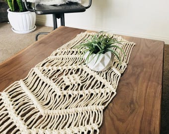 Macrame Table Runner/Small/Center Piece/Decor/Wedding/Special Occasion