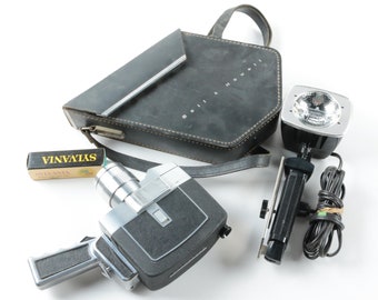 Bell & Howell Auto Load Duo Speed Zoomatic Optronic Eye 8mm Movie Camera