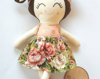 Handmade cloth Doll "Dulcie"