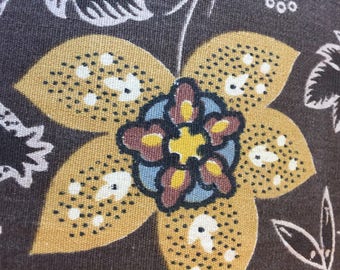 Cotton Sateen 70's Fabric
