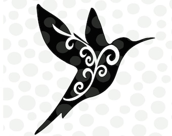 Hummingbird svg, png, pdf, bird svg, hummingbirds, svg files, flourish svg, spring svg