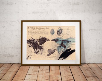 Medium - Anzu - World of Warcraft Art Print