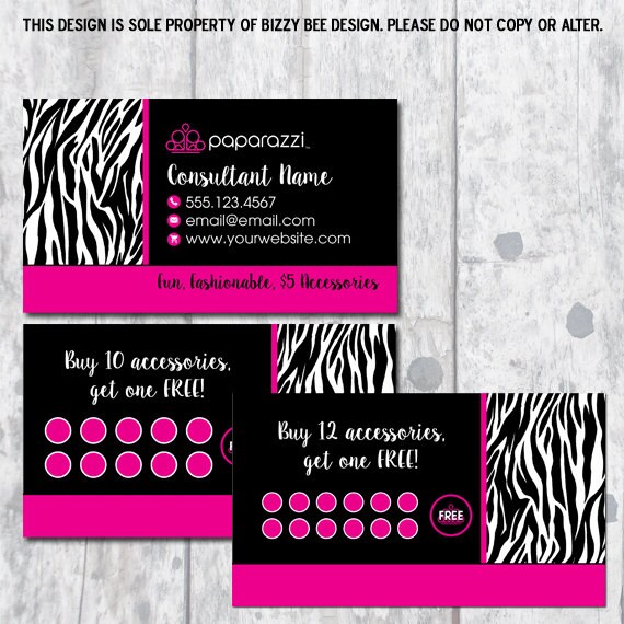 vistaprint card Download Business Paparazzi Digital Card Jewelry