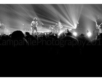 Fell on Black Days, Soundgarden, Black and White Concert Photography (Chris Cornell)