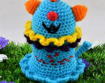 Amigurumi crochet Cyclops Monster