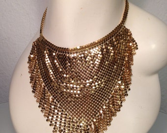 FREE SHIPPING Whiting and Davis Mesh Necklace