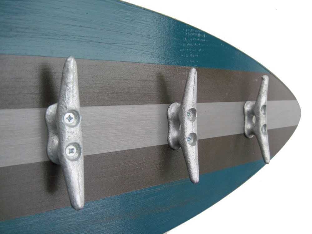 teal coat rack