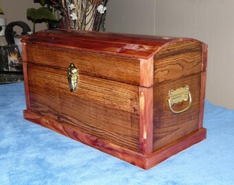 Wood Handcrafted Wine and Love Letter Gift Box for Wedding Anniversary Ceremony Celebration