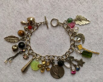 Handmade Vintage Charm Bracelet