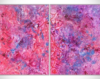 Purple wall art, Abstract Painting, Abstract Art, Large wall art, Original Art, Abstract canvas art, Textured wall Art, Panel Painting