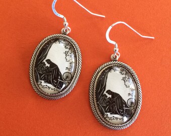 SLEEPING BEAUTY Earrings - Silhouette Jewelry