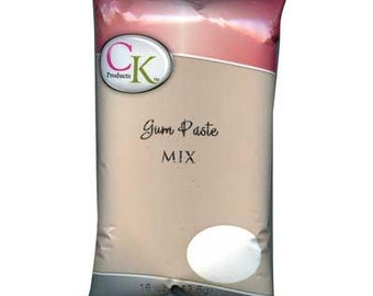 Gum Paste Mix 16 oz - 1 pound bag Cake Decorating Ccookies Cupcakes Gumpaste 1 lb