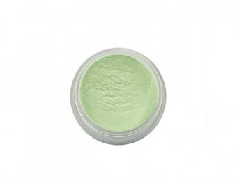 Powder box dark green color