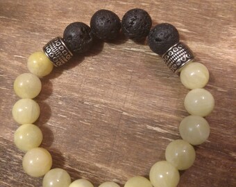 Diffuser lava bead bracelet