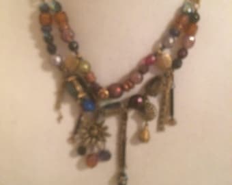 Mixed Media Necklace