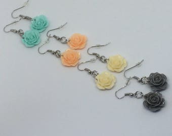 Baby Rose earrings
