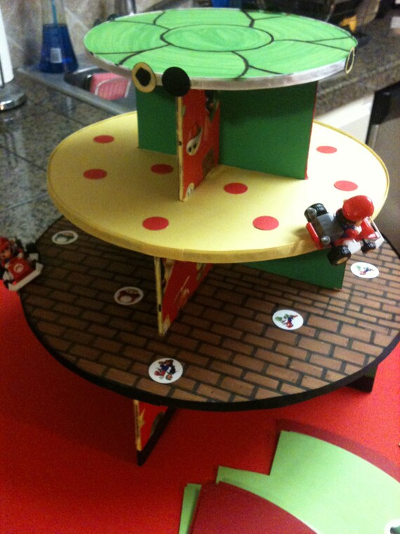 Items similar to Super Mario Cupcake StandMedium on Etsy