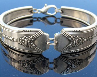 Spoon Bracelet Milady Antique Silverware 1940