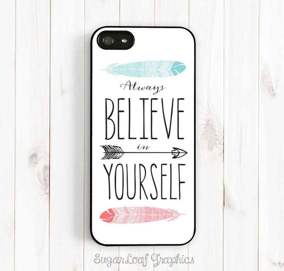 Positive Quote iPhone Case Inspirational Quote iPhone 7 5s