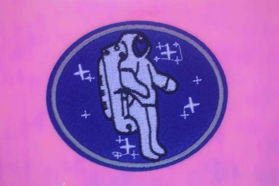 Astronaut Iron on Patch