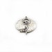 Pomegranate Pendant, Large Pendant, Antique Silver Pendant, Good Luck Pendant, Jewelry Supply, DIY Pendant