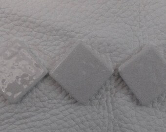 SET OF ENAMELS OF BRIARE WHITE MOSAIC