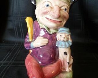 MELBA Ware Punch Toby Jug - from Punch & Judy