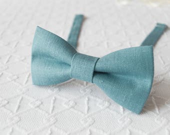 Teal bow tie | Etsy