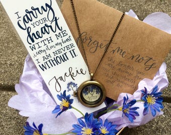 Forget Me Not Sympathy Basket; Forget Me Not Bereavement Gift; Sympathy Gift; In memory of Gift; Condolence Gift