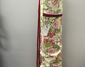 The Yoga Mat Bag_Pink Floral