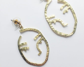 Human face Earring- Xona Earring