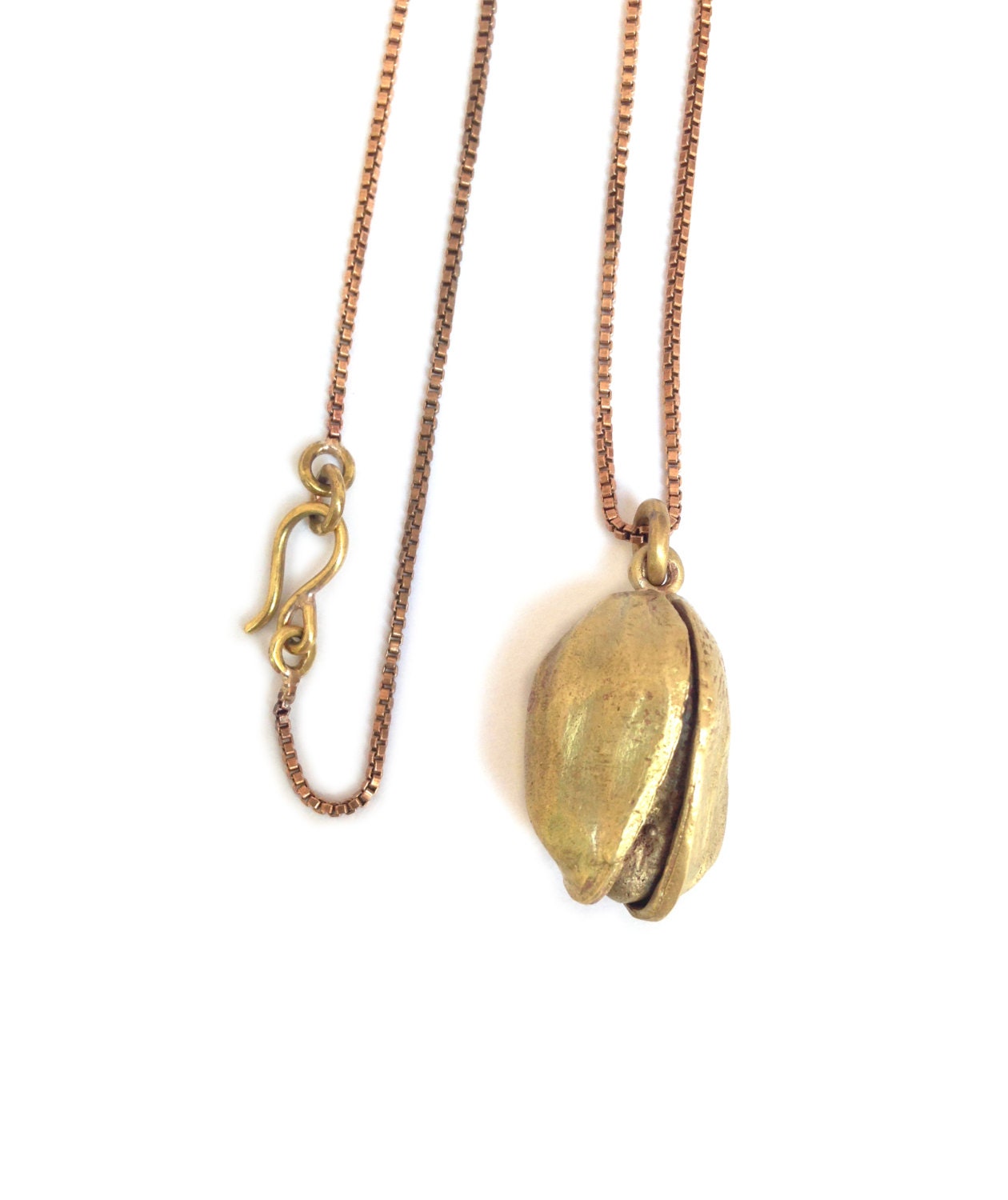 Pistachio Nut Pendant Pistachio Necklace Pistachio Pendant