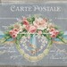 Vintage French Digital Postcard, Carte Postale, Big and small, French Wallpaper, French Graphic Transfer Image