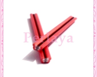 Set of 5 Butterfly REF2178X5 fimo canes