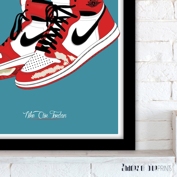 Academy 4 Nike Air Jordan 1987 poster Police Academy 4 - Nike Air Jordan - 1987 poster